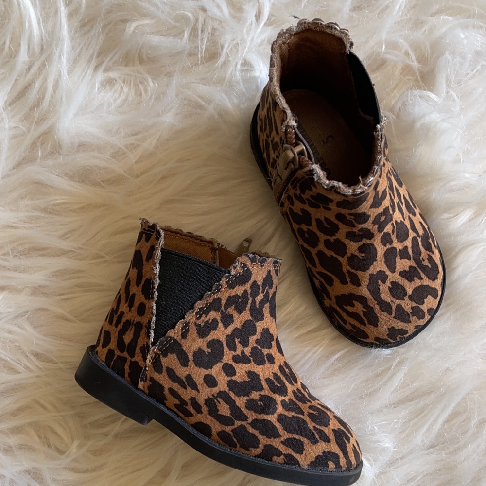 Cheetah boots